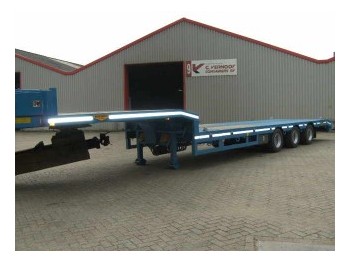 Semirremolque plataforma/ Caja abierta para transporte de equipos pesados nuevo Broshuis 31NS-EU: foto 1