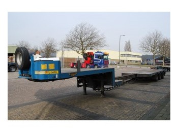Góndola rebajadas semirremolque para transporte de equipos pesados Broshuis 3 AXLE SEMI TRAILER: foto 1