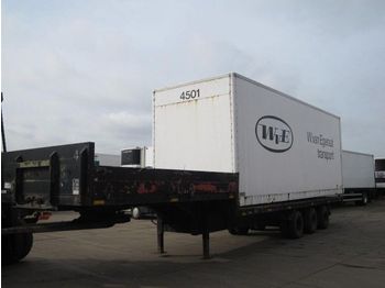 Góndola rebajadas semirremolque para transporte de equipos pesados Broshuis 3 as bladgeveerd semi: foto 1