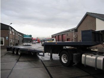 Góndola rebajadas semirremolque para transporte de equipos pesados Broshuis E2190 5.5 uitschuifbaar: foto 1