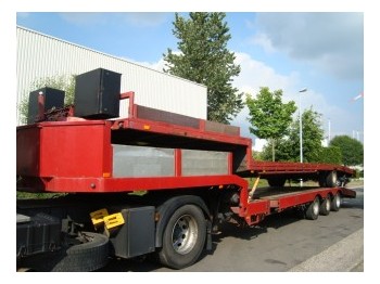 Góndola rebajadas semirremolque para transporte de equipos pesados Broshuis E-2190/24: foto 1