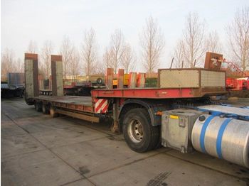 Góndola rebajadas semirremolque para transporte de equipos pesados Broshuis OKM: foto 1