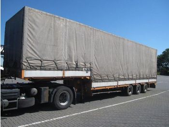 Góndola rebajadas semirremolque para transporte de equipos pesados Broshuis SEMI DIEPLADER MET SCHUIFDAK: foto 1