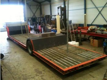 Góndola rebajadas semirremolque para transporte de equipos pesados Bulthuis 1 as (semi) dieplader 46 cm vloerhoogte: foto 1