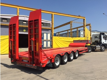 Góndola rebajadas semirremolque para transporte de equipos pesados CEYLAN 4 AXLES LOWBED 2020: foto 1