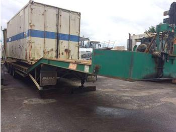 Góndola rebajadas semirremolque para transporte de equipos pesados Castera r48 - 3 essieux: foto 1