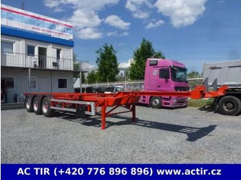 KROMHOUT - Container chassis  - Chasis semirremolque