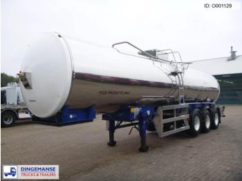 ETA Melton Food tank inox 30 m3 / 1 comp - Cisterna semirremolque