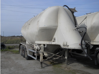 Feldbinder EUT 28.3 zement tank - Cisterna semirremolque