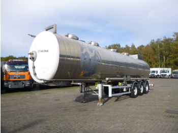 Maisonneuve Chemical tank inox 32.8 m3 / 1 comp ADR valid till 11/04/2022 - Cisterna semirremolque