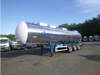 Van Hool Food tank inox 30 m3 / 4 comp - Cisterna semirremolque