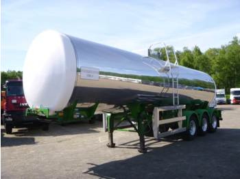 Cisterna semirremolque para transporte de alimentos Clayton Food (milk) tank inox 30 m3 / 1 comp: foto 1