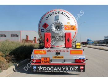 Cisterna semirremolque para transporte de gas nuevo DOĞAN YILDIZ 40 M3 SEMI TRAILER LPG TANK: foto 1