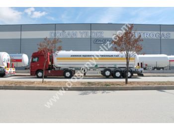 Cisterna semirremolque para transporte de gas DOĞAN YILDIZ 40 m3 AMMONIUM TANK TRAILER: foto 1