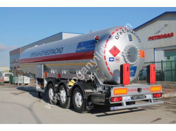 Cisterna semirremolque para transporte de gas DOĞAN YILDIZ 40 m3 LPG TANK TRAILER with ELECTRICAL PUMP: foto 1