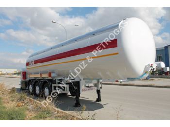 Cisterna semirremolque para transporte de gas DOĞAN YILDIZ 45 M3 CORKEN PUMP & LC MECHANICAL FLOWMETER: foto 1