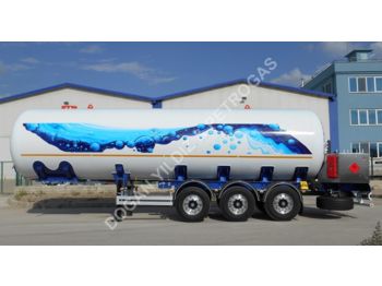 Cisterna semirremolque para transporte de gas nuevo DOĞAN YILDIZ 45 M3 SEMI TRAILER LPG TANK ADR: foto 1