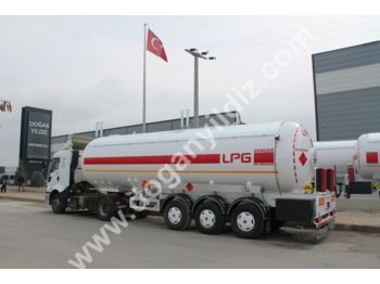 Cisterna semirremolque para transporte de gas DOĞAN YILDIZ 45 m3 LPG TANK TRAILER with IRAQ STANDARDS: foto 1