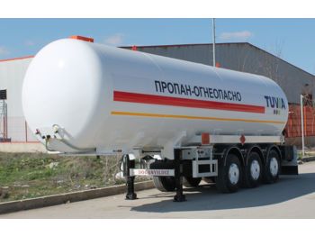 Cisterna semirremolque para transporte de gas nuevo DOĞAN YILDIZ 45 m3 SEMI TRAILER LPG TRANSPORT TANK: foto 1