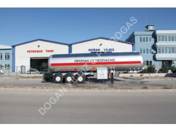 Cisterna semirremolque para transporte de gas nuevo DOĞAN YILDIZ 50 M3 SEMI TRAILER LPG TANK WITH CORKEN PUMP: foto 1