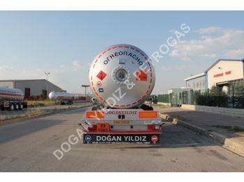 Cisterna semirremolque para transporte de gas nuevo DOĞAN YILDIZ 55 M3 SEMI TRAILER LPG TANK: foto 1