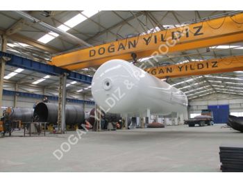 Cisterna semirremolque para transporte de gas DOĞAN YILDIZ 5 M3 TO 250 M3 LPG STORAGE TANK: foto 1