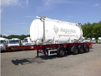 Portacontenedore/ Intercambiable semirremolque Dennison Container combi trailer 20-30-40-45 ft: foto 1