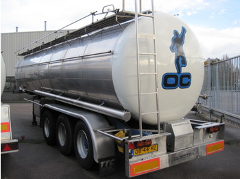 Cisterna semirremolque para transporte de alimentos Dijkstra 31.000 L., FOOD TANK (MILK, WATER, JUICE, OILS): foto 1