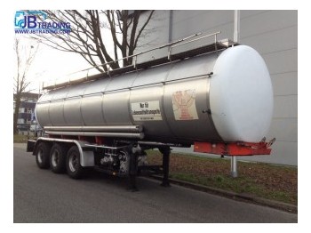 Cisterna semirremolque Dijkstra Levensmiddelen 29024 liter, 5 Compartments, Stee: foto 1