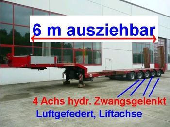 Góndola rebajadas semirremolque para transporte de equipos pesados Doll 5 Achs Satteltieflader, ausziehbar bis 19,3 m: foto 1