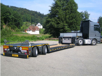 Góndola rebajadas semirremolque para transporte de equipos pesados nuevo Doll T2E-S3F 2-Achs-Tiefbett Panther: foto 1