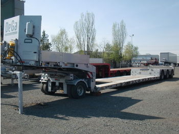 Góndola rebajadas semirremolque para transporte de equipos pesados Doll T3H-S3F/25 3xLenkachse Schwanenhals abfahrbar: foto 1