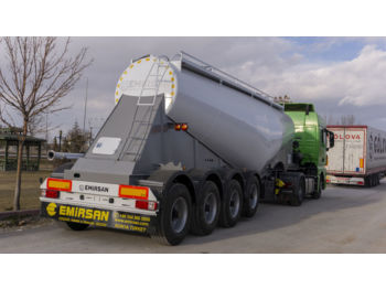 Cisterna semirremolque para transporte de cemento nuevo EMIRSAN 4 Axle Cement Tanker Trailer: foto 1