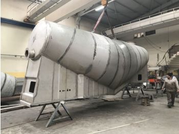 Cisterna semirremolque para transporte de cemento nuevo EMIRSAN Slurry Tank INOX 304L 4 mm: foto 1