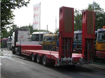 Góndola rebajadas semirremolque para transporte de equipos pesados ES-GE 3-Achs-Satteltieflader - teleskopierbar: foto 1