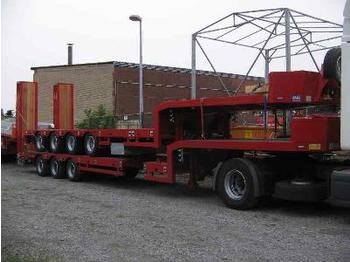 Góndola rebajadas semirremolque para transporte de equipos pesados ES-GE 3-Achs-Satteltieflader - teleskopierbar: foto 1