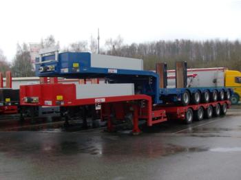 Góndola rebajadas semirremolque para transporte de equipos pesados ES-GE 6-Achs-Satteltieflader - teleskopierbar: foto 1