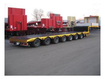 Góndola rebajadas semirremolque para transporte de equipos pesados ES-GE 7-Achs-Satteltieflader - teleskopierbar: foto 1