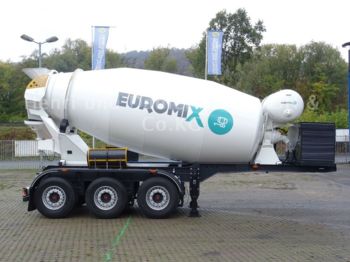 Cisterna semirremolque para transporte de silos EUROMIX MTP 12m³ Betonmischer / MIETFAHRZEUG: foto 1