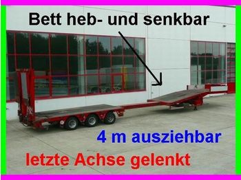 Góndola rebajadas semirremolque para transporte de equipos pesados Faymonville (B) 3 Achs Tieflader, heb und senkbares Bett: foto 1
