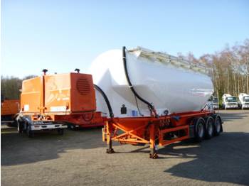 Cisterna semirremolque para transporte de harina Feldbinder Bulk tank alu 36 m3 + engine/compressor: foto 1