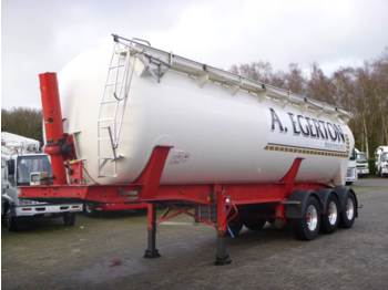 Cisterna semirremolque para transporte de harina Feldbinder Bulk tank alu 40 m3 / 1 comp (tipping): foto 1