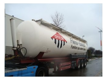 Cisterna semirremolque para transporte de materiales áridos Feldbinder KIP 48.3: foto 1