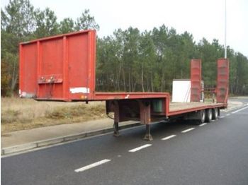 Góndola rebajadas semirremolque para transporte de equipos pesados Flandria OP 3ZW 36T: foto 1