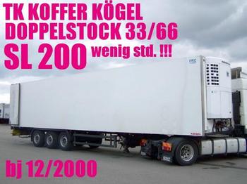 Kögel SVKT 24/ DOPPELSTOCK 33/66 SL 200 THERMOKING - Frigorífico semirremolque