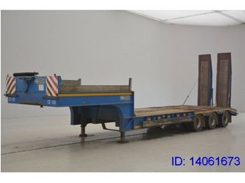 Góndola rebajadas semirremolque para transporte de equipos pesados GHEYSEN & VERPOORT LOW BED 3 AXLES: foto 1