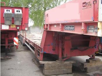 Góndola rebajadas semirremolque para transporte de equipos pesados Goldhofer 3-Achs-Satteltieflader: foto 1