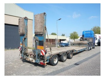 Góndola rebajadas semirremolque para transporte de equipos pesados Goldhofer 3 axel low loader trailer: foto 1