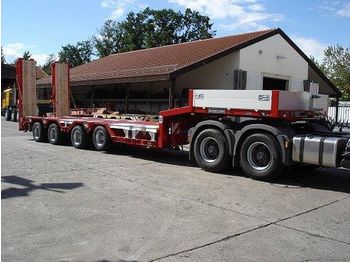 Góndola rebajadas semirremolque para transporte de equipos pesados Goldhofer STN L4 44/80 A: foto 1