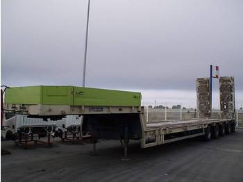 Góndola rebajadas semirremolque para transporte de equipos pesados Goldhofer STZ-L4-44/80. Extensible 6 mts.: foto 1